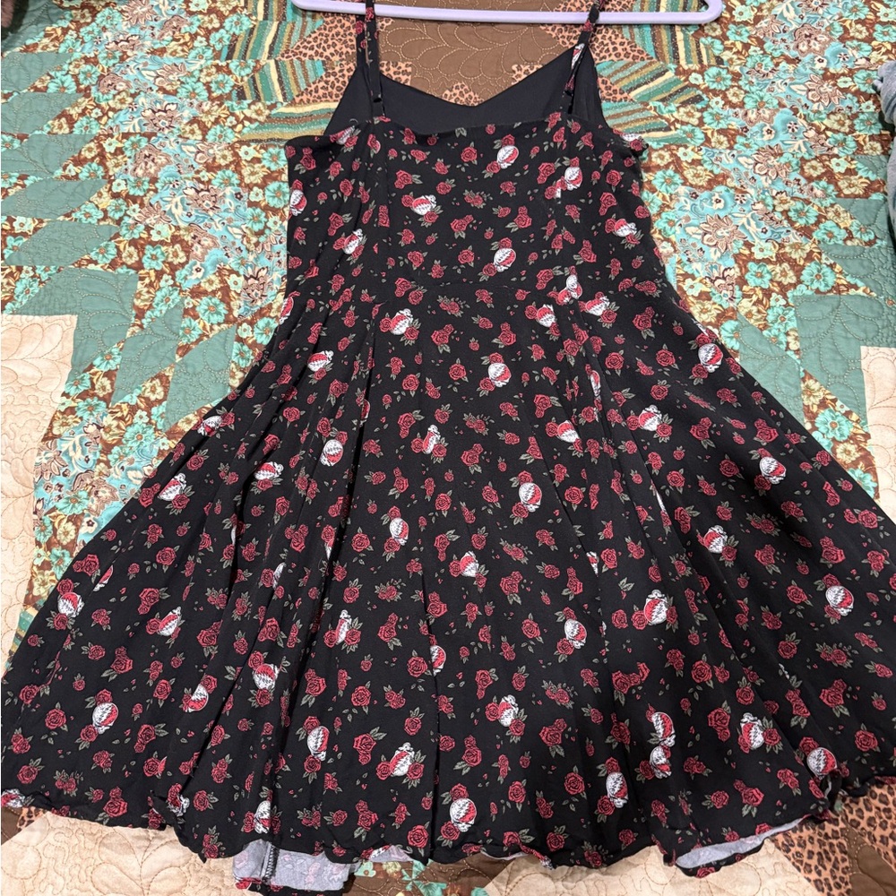 Grateful Dead by junk food spaghetti strap dress size large - Picture 9 of 9